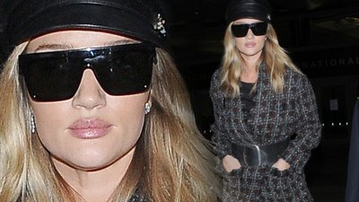 Rosie Huntington-Whiteley pokazuje co znaczy modna mama!
