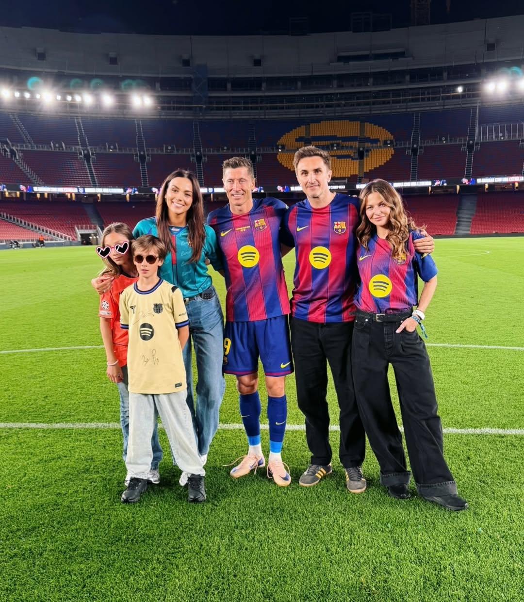 Sebastian Karpiel-Bułecka, Paulina Krupińska-Karpiel, Anna Lewandowska, Robert Lewandowski, fot. Instagram