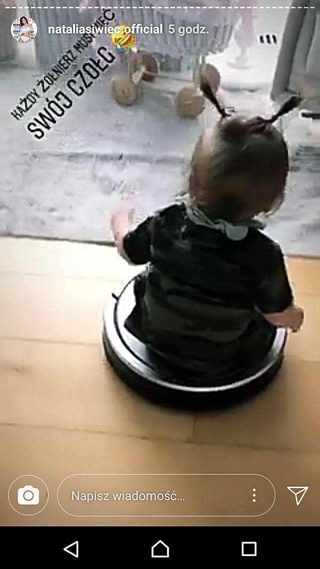 DZIWNA zabawa Natalii Siwiec z córką (Instagram)