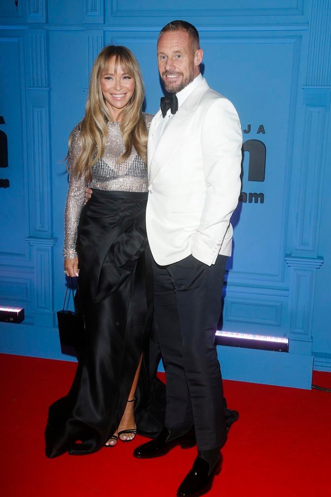 Joanna Przetakiewicz i Rinke Rooyens na ściance