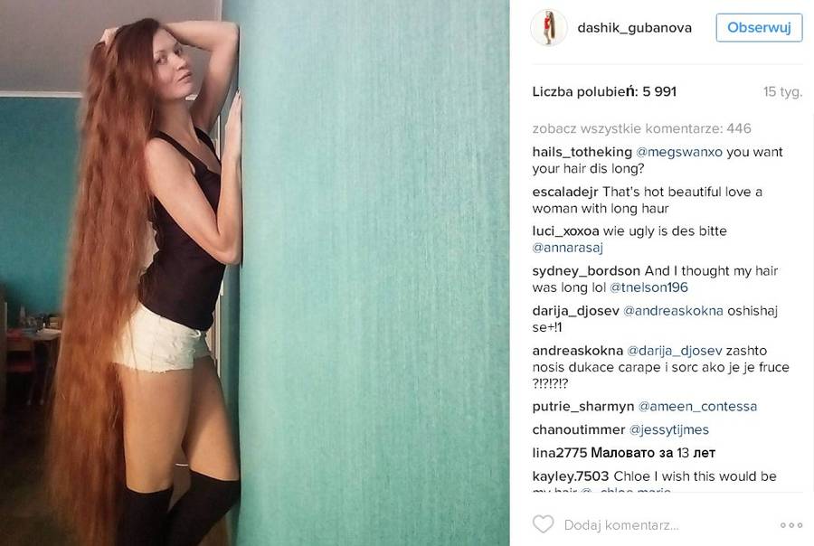 WOW! Ta kobieta nie ścinała włosów od 13 lat!