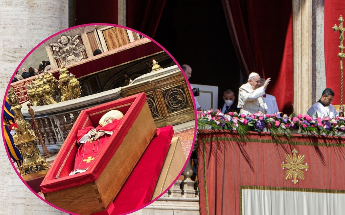 Skandaliczne sceny pod trumną Franciszka… To co robili turyści, przechodzi ludzkie pojęcie