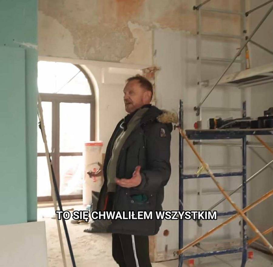 Cezary Pazura pokazał swoje stare mieszkanie, fot. Instagram