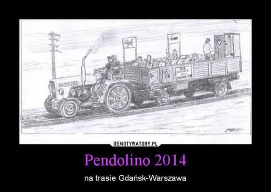 Pendolino w Polsce – internauci śmieją się z wpadek