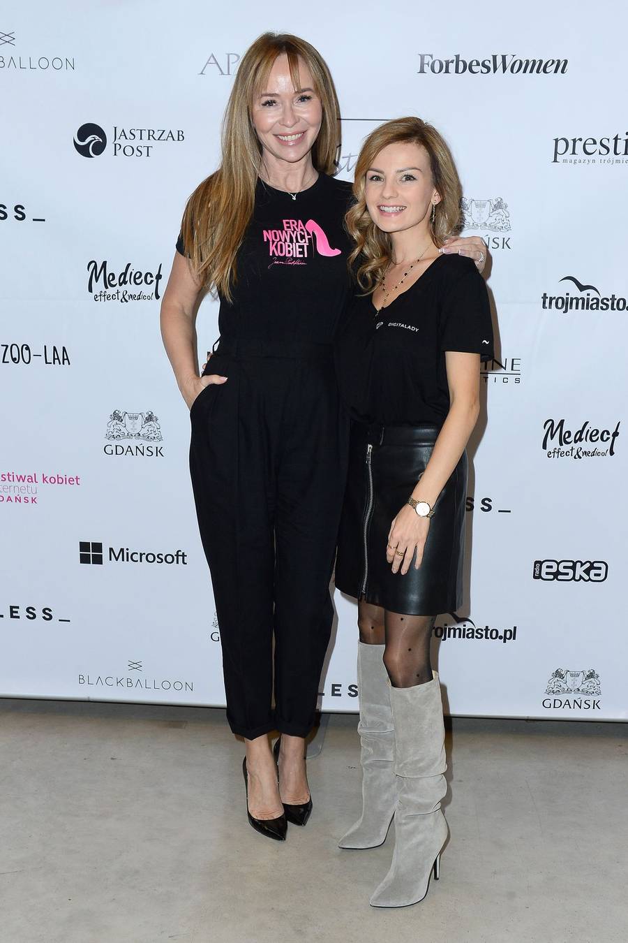 Edyta Pazura, Joanna Przetakiewicz, Małgorzata Kożuchowska i inne gwiazdy na Festiwalu Kobiet Internetu w Gdańsku.