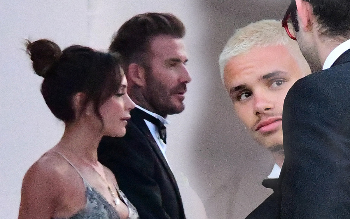 Ślub Brooklyna Beckhama i Nicoli Peltz – zdjęcia paparazzi. Tak chroniono suknię ślubną przed zdjęciami