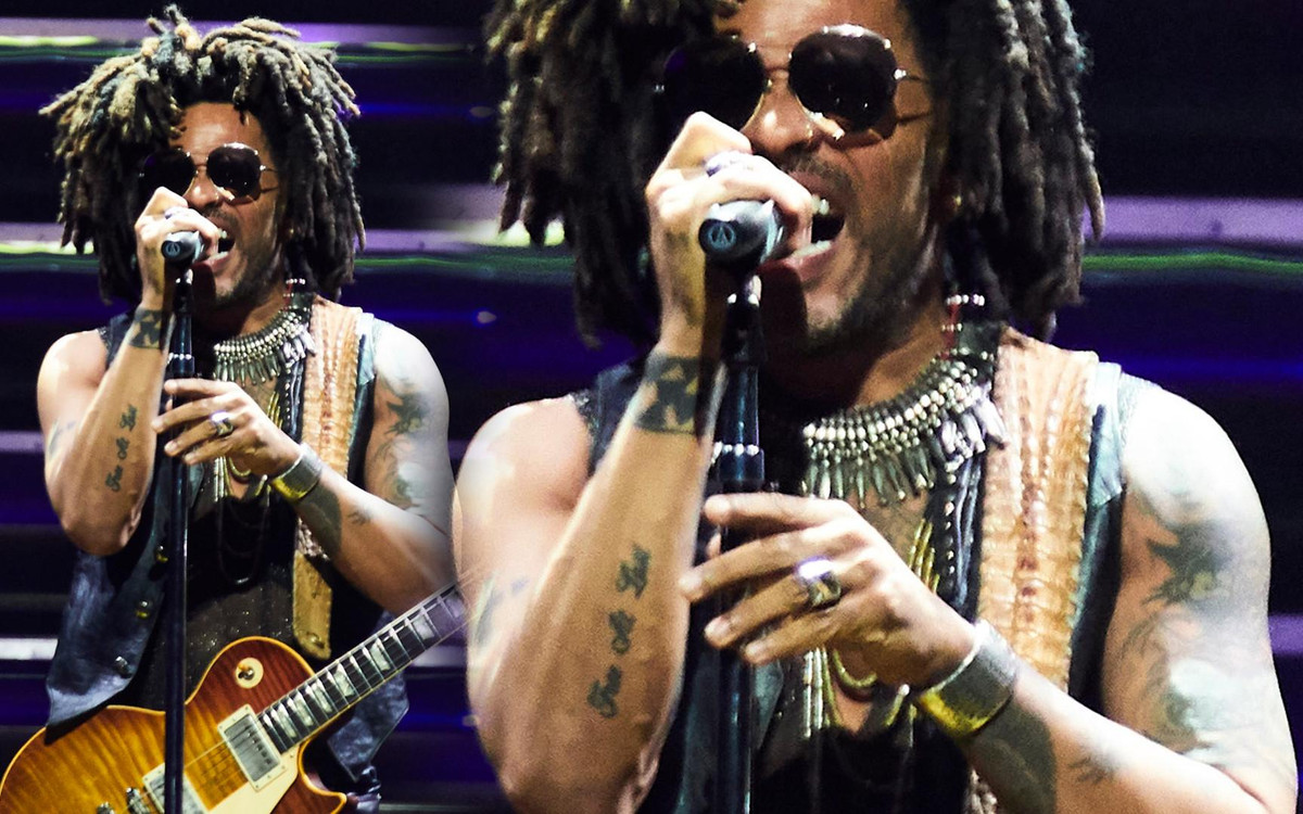 Nic dziwnego, że zdjęcie Lenny’ego Kravitza z jego Facebooka stało się VIRALEM