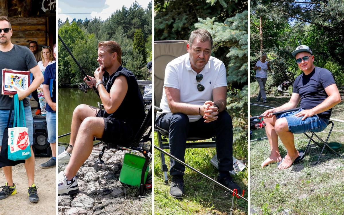 Rafał Brzozowski zaraz po Opolu pojechał łowić ryby. Towarzyszył mu Fabijański, Jacek Rozenek