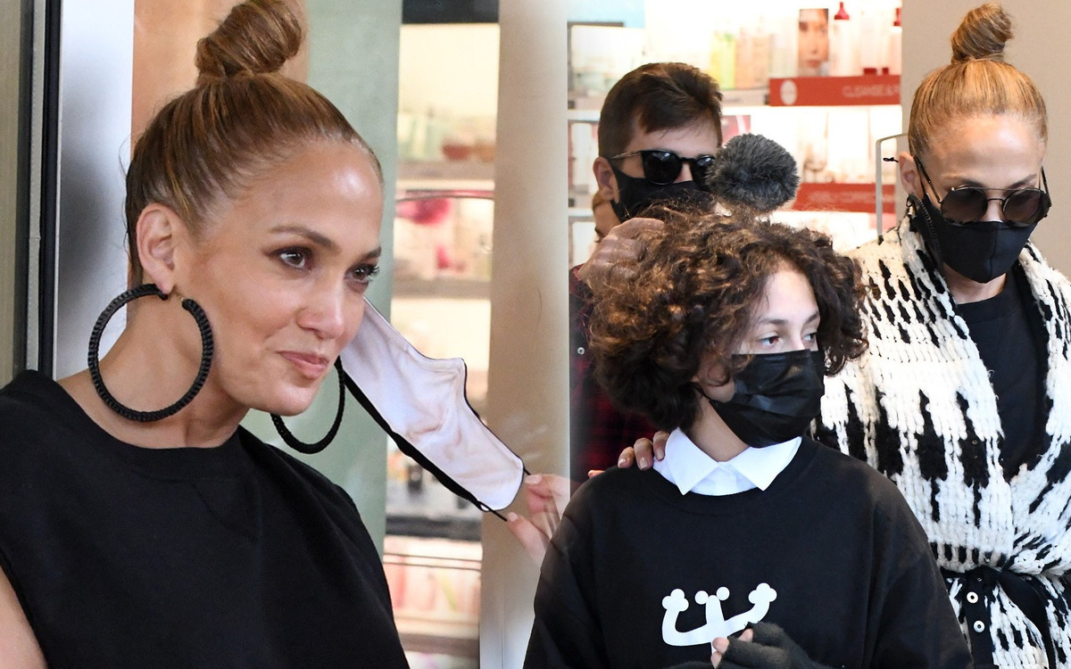 Patchworkowe jeansy Jennifer Lopez – fajne?