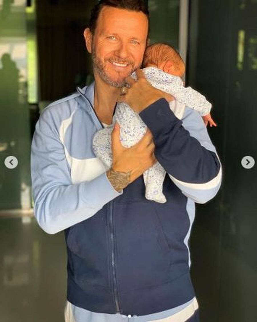 Radosław Majdan z synkiem Henrykiem, fot. Instagram Radka Majdana