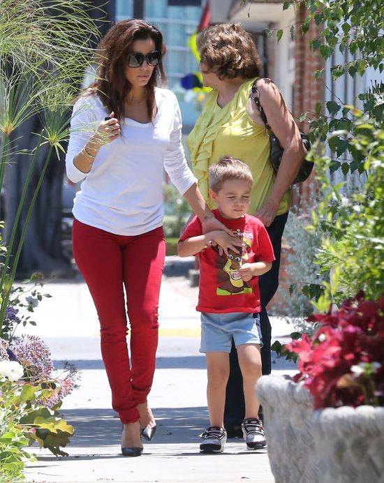 Eva Longoria w drodze do fryzjera