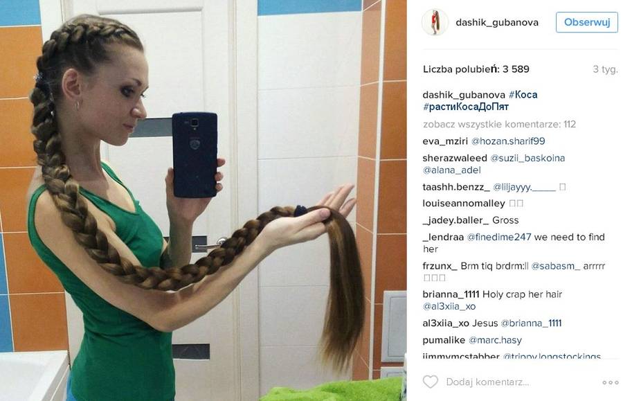 WOW! Ta kobieta nie ścinała włosów od 13 lat!