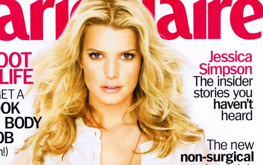 Jessica Simpson dla Marie Claire (FOTO)
