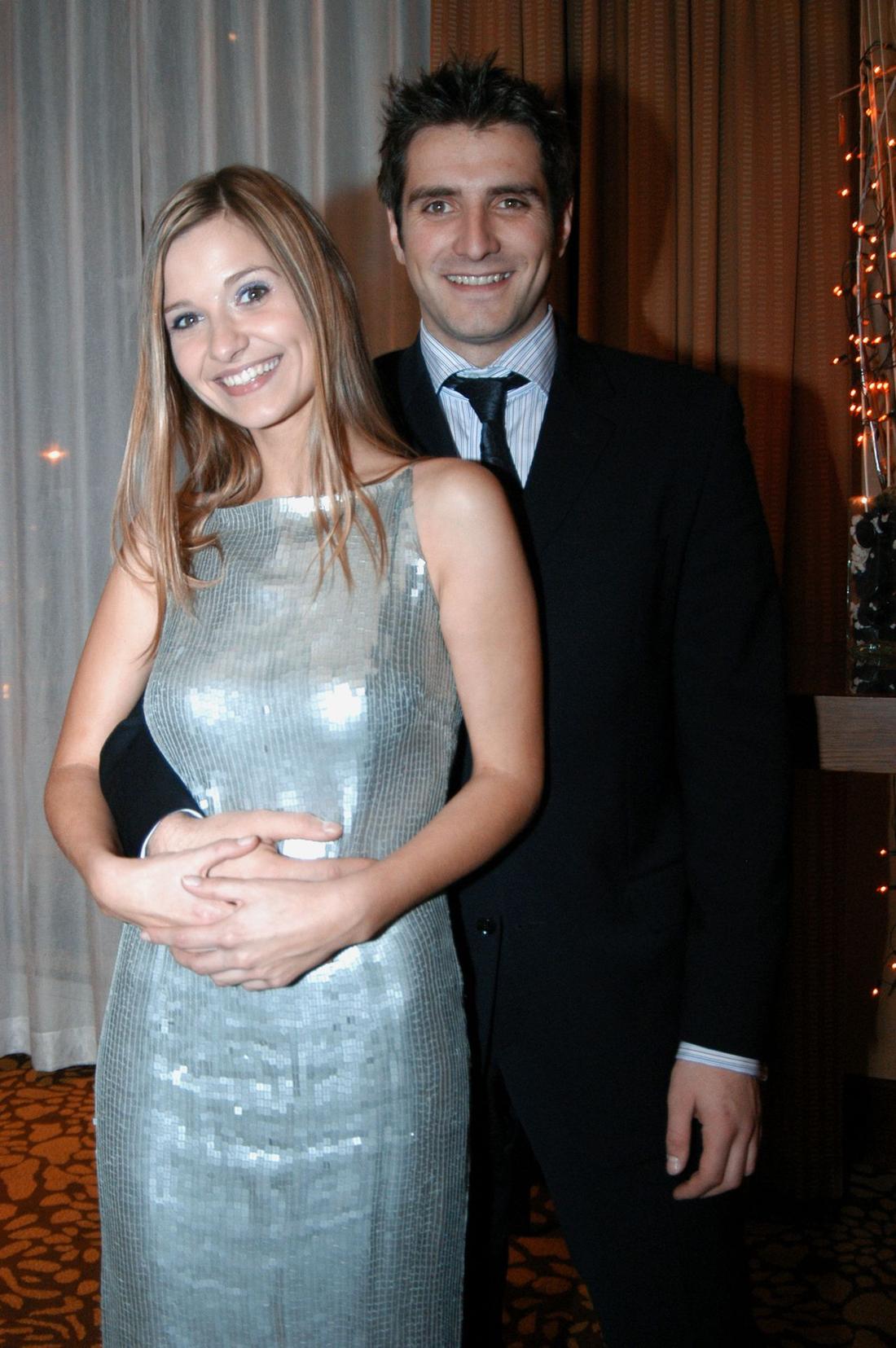 Joanna Koroniewska, Maciej Dowbor na imprezie