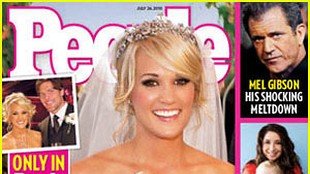 Pierwsze zdjęcia ze ślubu Carrie Underwood (FOTO)