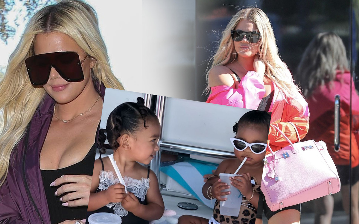 Podpis pod zdjęciem True i Chicago wywołał BURZĘ – Khloe Kardashian wpędzi córkę w zaburzenia odżywiania?