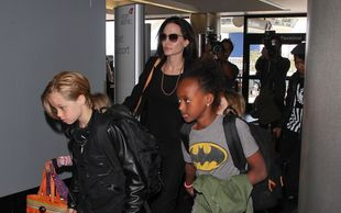 Rodzina Angeliny Jolie w komplecie (FOTO)