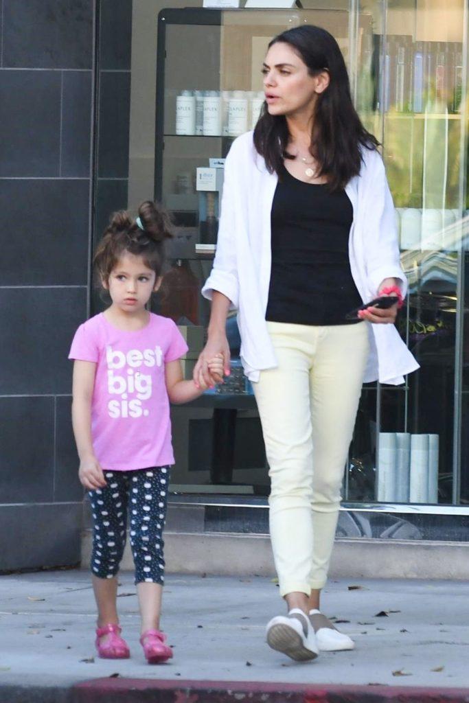 Mila Kunis z córką