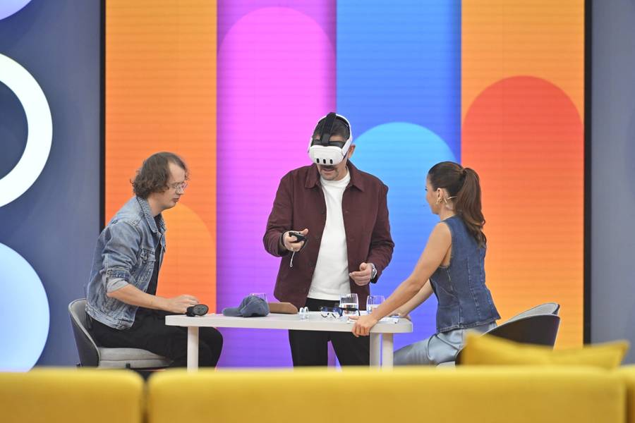 Pełen emocji poranek w “Halo Tu Polsat”! Krzysztof Ibisz wyruszył w wirtualną podróż! (FOTO)