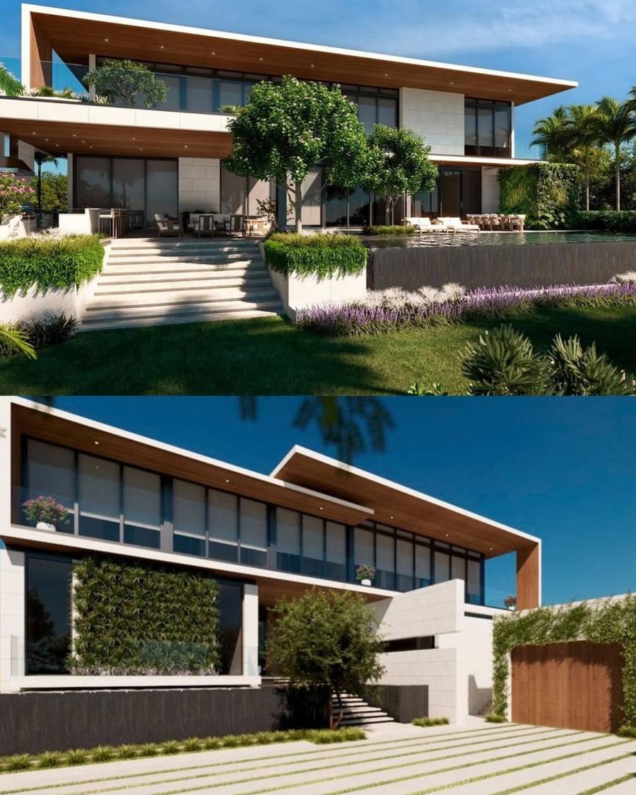 Nowa posiadłość Beckhamów, fot. Instagram