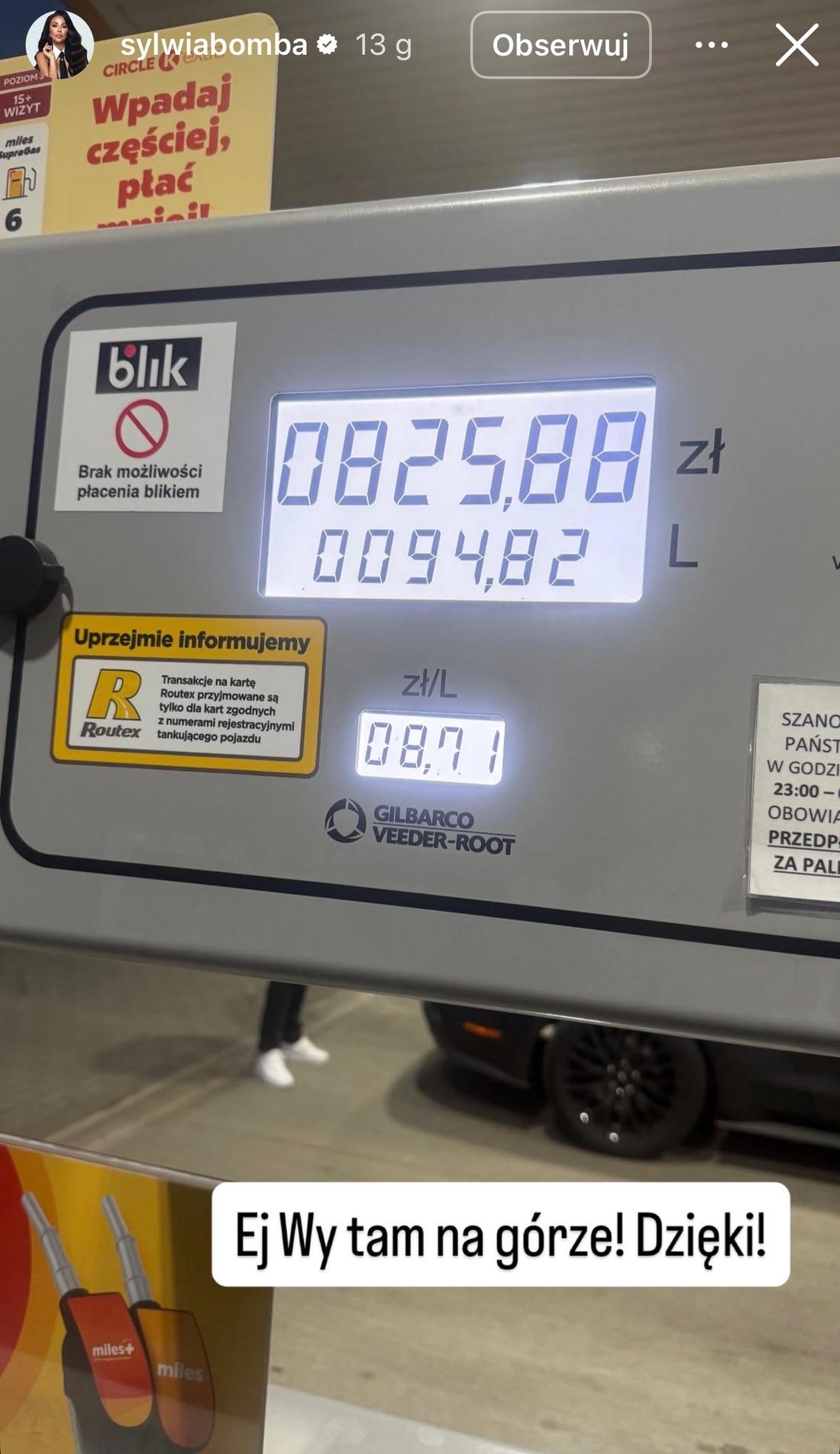 Sylwia Bomba, fot. Instagram