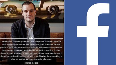 Szef Playboya: ODCHODZIMY z Facebooka