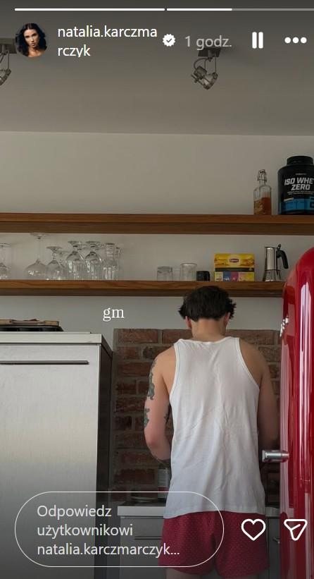 Natsu pokazała Kucinę o poranku, fot. Instagram