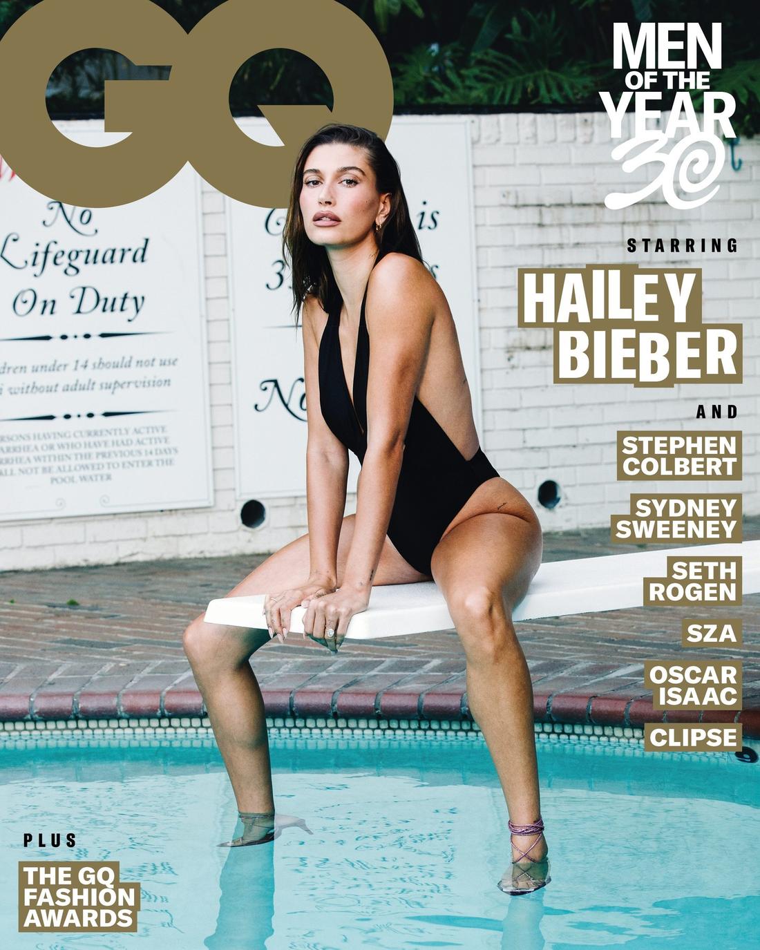 Hailey Bieber na okładce magazynu GQ