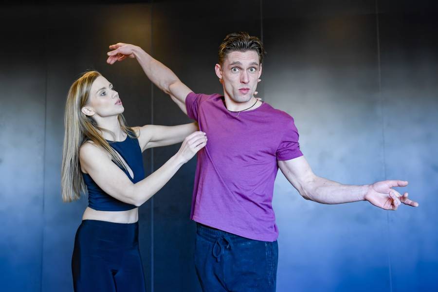 Filip Gurłacz, Agnieszka Kaczorowska, fot. AKPA.