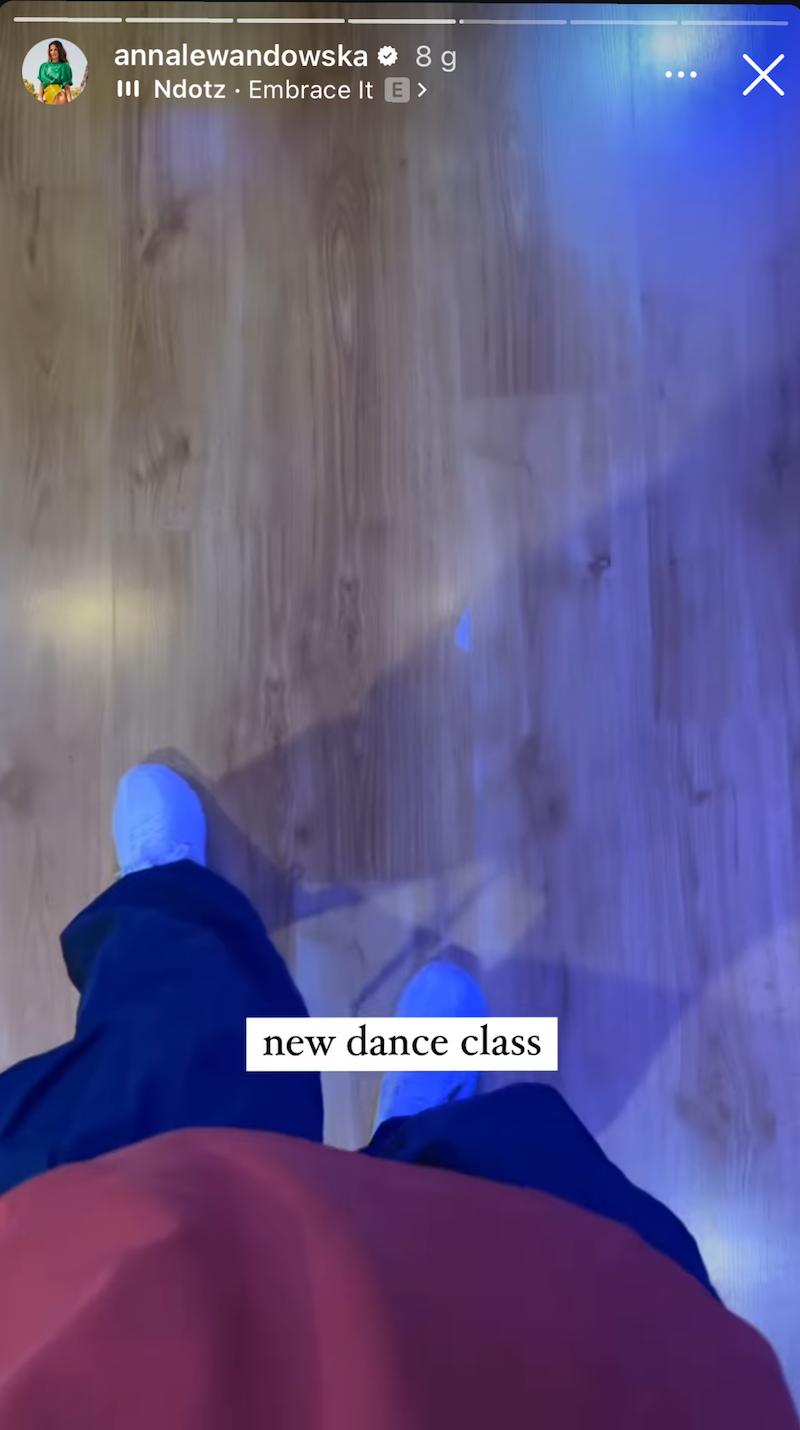 Nowy taniec Ani Lewandowskiej