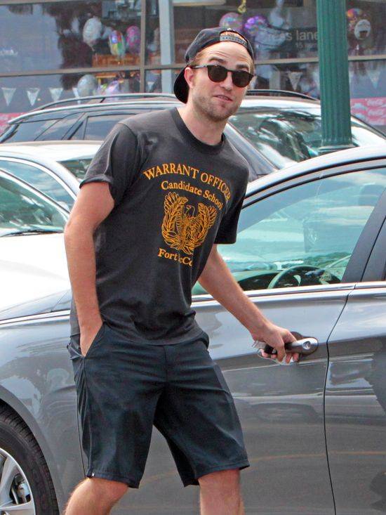 Robert Pattinson na zakupach
