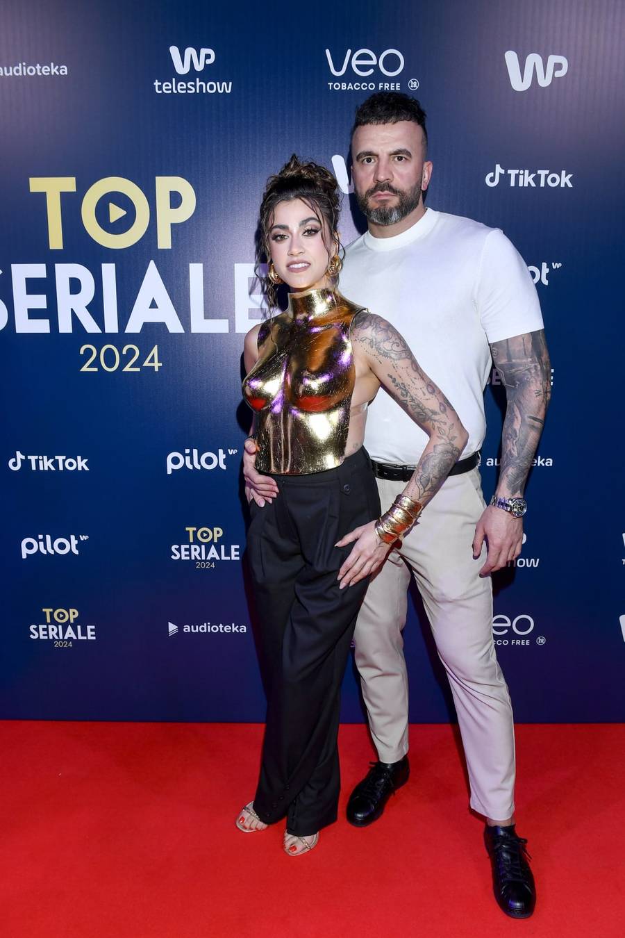 Gala Top Seriale 2024! Andrzej Nejman z 14-letnią córką, Maja Hyży w ODWAŻNEJ stylizacji! (FOTO)