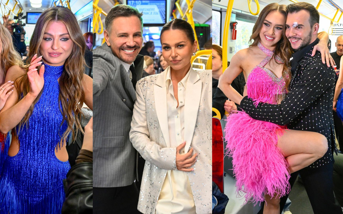 Gwiazdy “TzG” jeździły po Warszawie. W środku tramwaju masa celebrytów