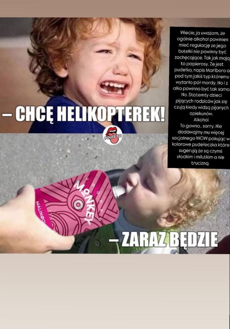 Maja Bohosiewicz o alkoholu