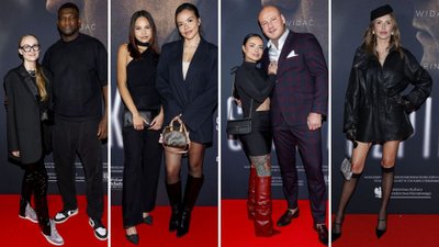 Gwiazdy na premierze filmu “Szpilka”! Wojtek Gola z dziewczyną, Lexy Chapiln z siostrą, Izu Ugonoh z żoną… (FOTO)