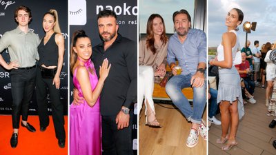 Gwiazdy na pokazie mody. Maja Hyży debiutuje z pierścionkiem zaręczynowym i świeżo upieczonym narzeczonym