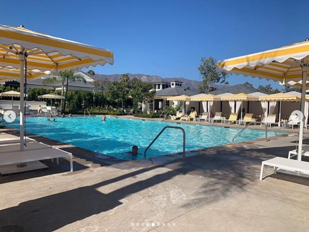 Kourtney Kardashian relaksuje się na wakacjach. 