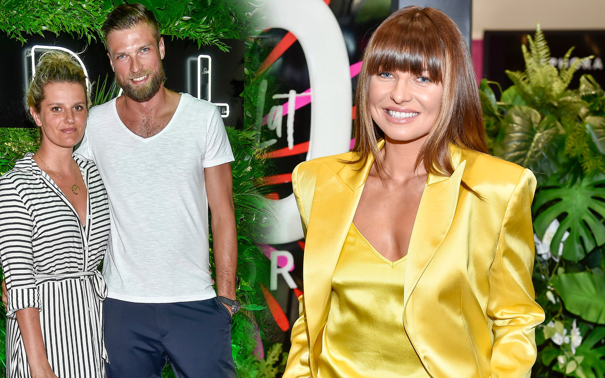 Anna Lewandowska bawi się na weselu Zofii Zborowskiej i Andrzeja Wrony