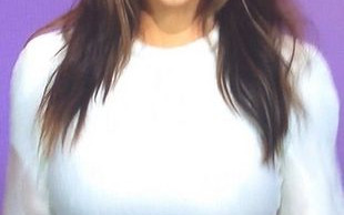 Kim Kardashian śpiewa w show Jaya Leno! (VIDEO)