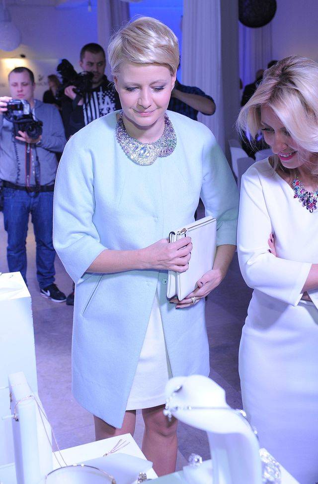 Małgorzata Kożuchowska po ciąży wybiera bezpieczne fasony