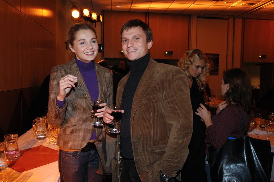 Małgorzata Socha z mężem, Krzysztofem Wiśniewskim