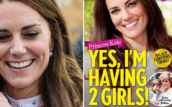 Kate Middleton urodzi bliźniaki. Będą to dwie księżniczki!