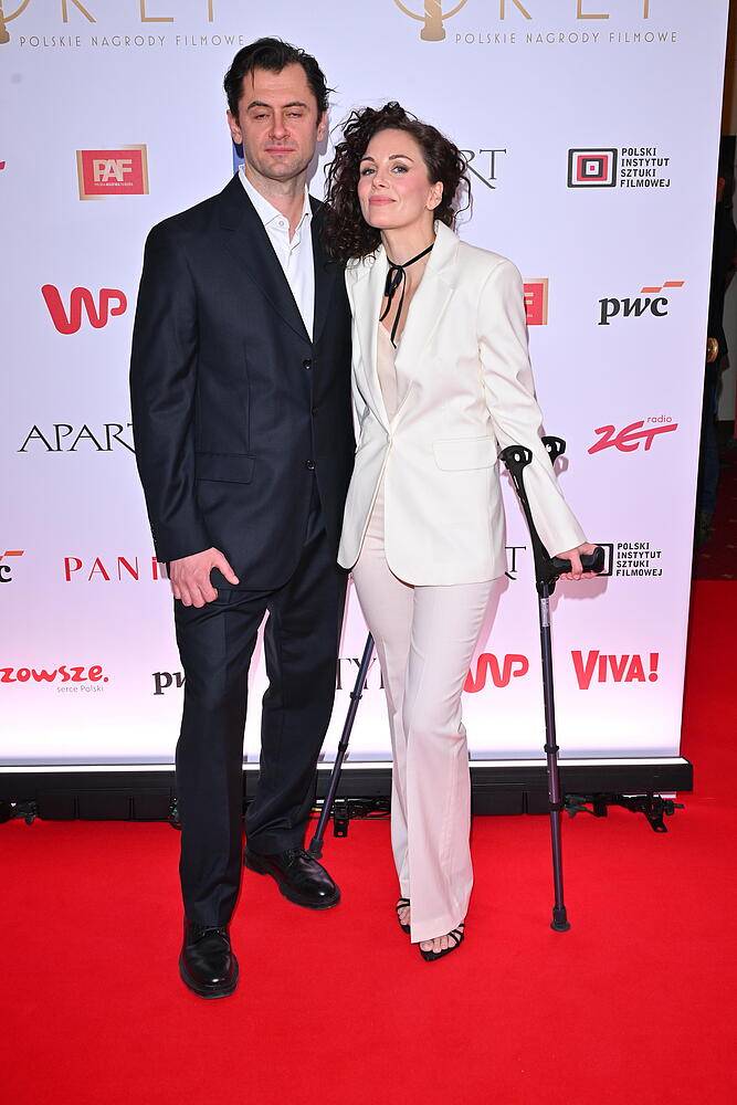 Katarzyna Wajda i Bartłomiej Kotschedoff na 28. Gali Orłów, fot. KAPiF