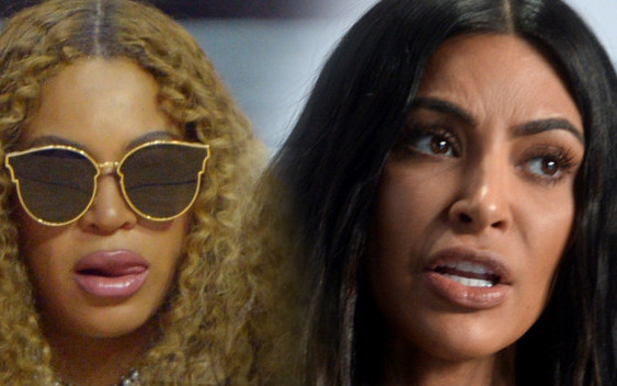 Kim pozuje z kochanką Jaya Z. Beyonce nigdy jej nie wybaczy!