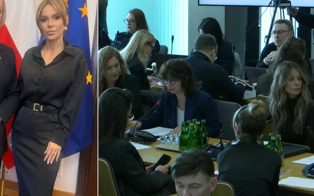 Doda relacjonuje na żywo z Sejmu. Obok niej… Rozenek. Stanęły ramię w ramię