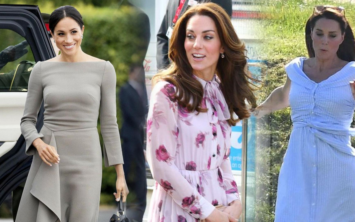 Wyszła na jaw TAJEMNICA związana z sukienkami Meghan i Kate