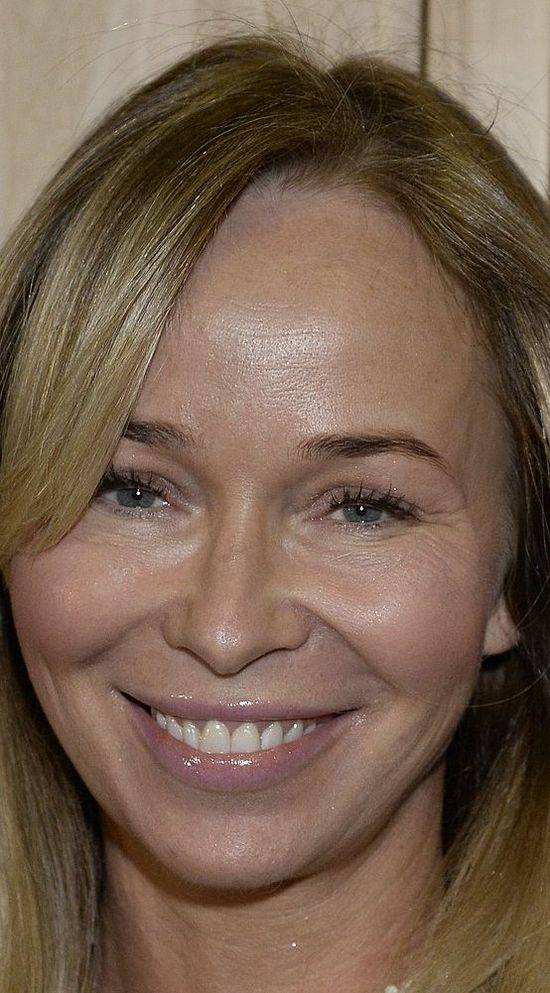 Twarz Joanny Przetakiewicz z bliska