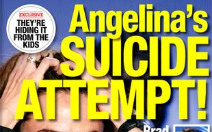 Angelina Jolie ma myśli samobójcze!