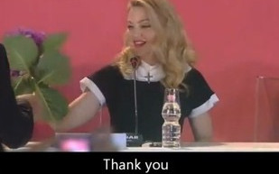 Madonna gwiazdorzy [VIDEO]