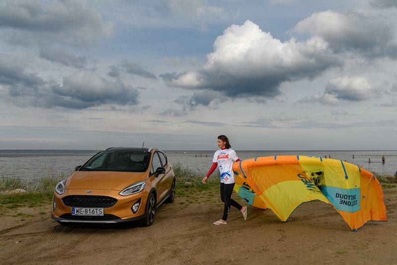 Ford Fiesta Active 2018 – Klaudia Halejcio postawiła na aktywny wypoczynek!
